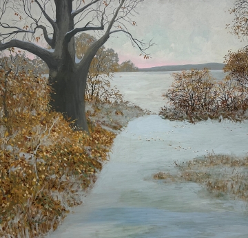 Winter Field by Robert C. Wilson
